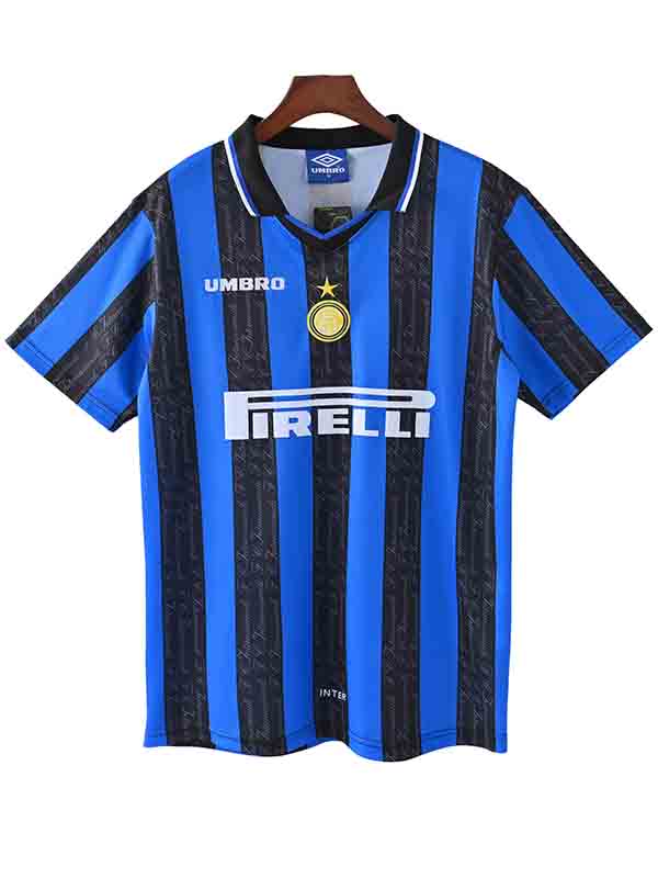 Inter milan home jersey mens retro shirt 1997-1998